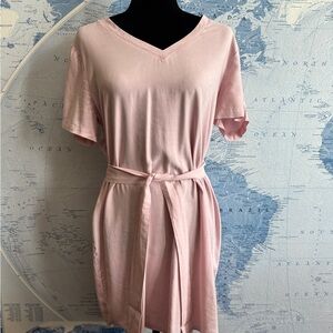 Cloth & Stone Pink Mini Dress